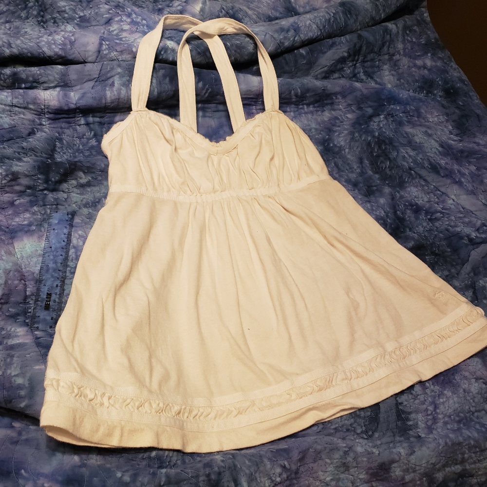 Abercrombie & Fitch White Summer Top